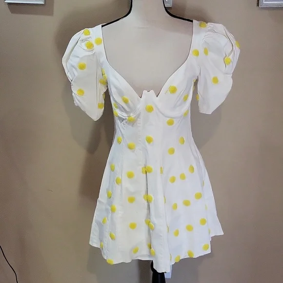 For Love & Lemons Claude Mini Dress - Picture 9 of 16